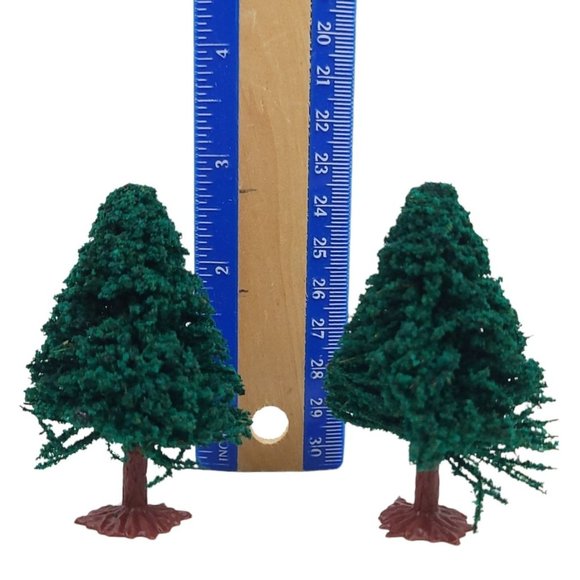 LIfe Like Trains Accessories Telephone Poles Railroad Road Signs Trees Lot - Picture 7 of 15